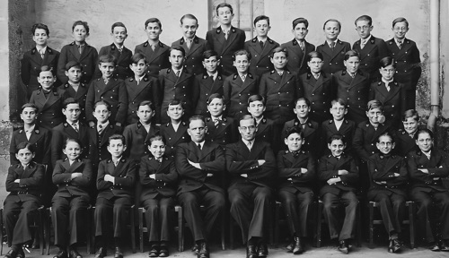 Michel en pension
 St Laurent sur S&egrave;vre 1937